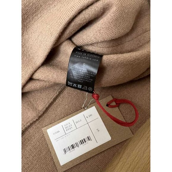Nehera thick wool camel sweater jumper Medium - Picture 5 of 6